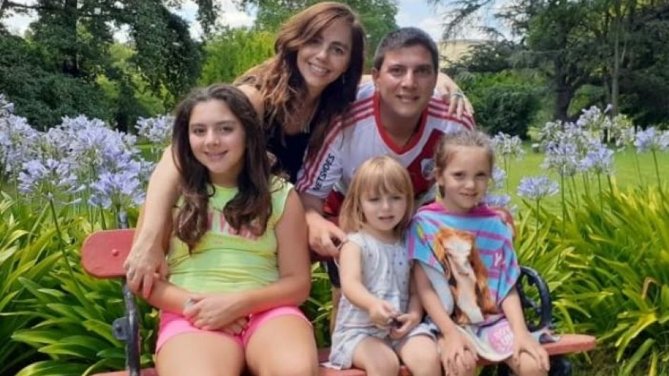 Mi familia. ¡Lo más importante de mi vida!: Gastón, Fiorella, Renata y Matilde.