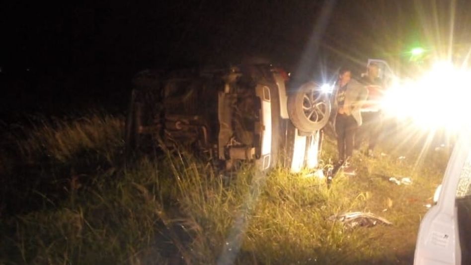Protagonizó un siniestro vial en la Ruta 3 y seguía internado