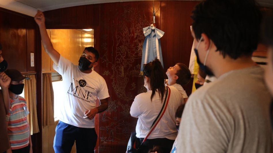El Tren Museo Itinerante continúa su cuarto recorrido en Azul con acceso libre y gratuito 