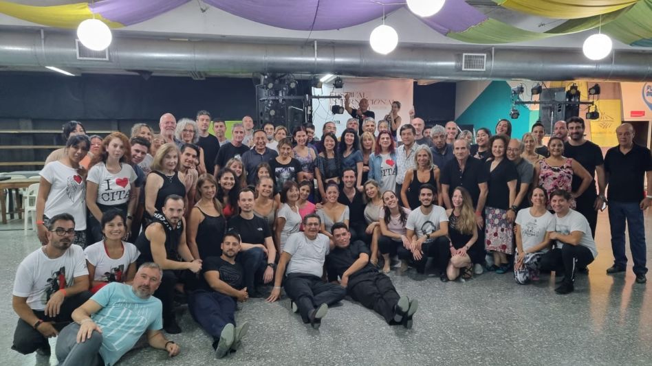 Turistas de trece países en el   Festival Internacional de tango