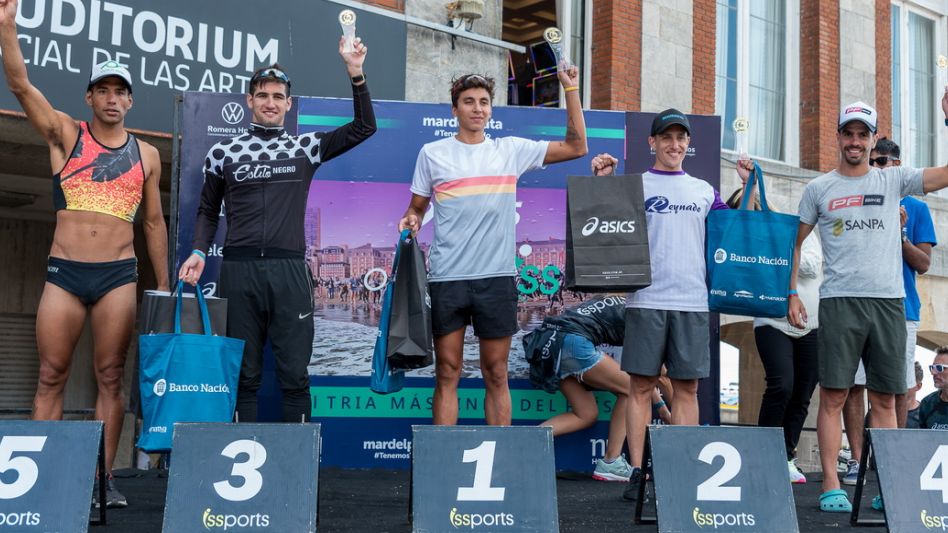 Podio Caballeros. Foto: ISSports