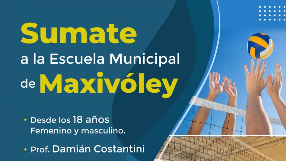 Inscripción abierta para Maxivóley
