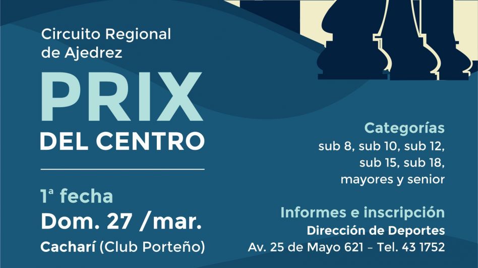 Ajedrez: primera fecha del "Prix del Centro"