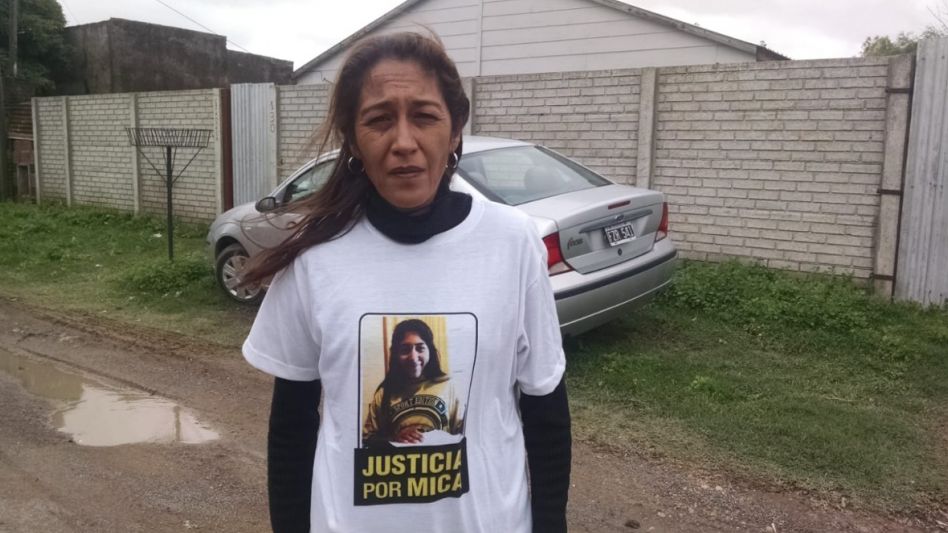 Mónica Acosta, la mamá de Micaela, una de las víctimas fatales de este siniestro vial.