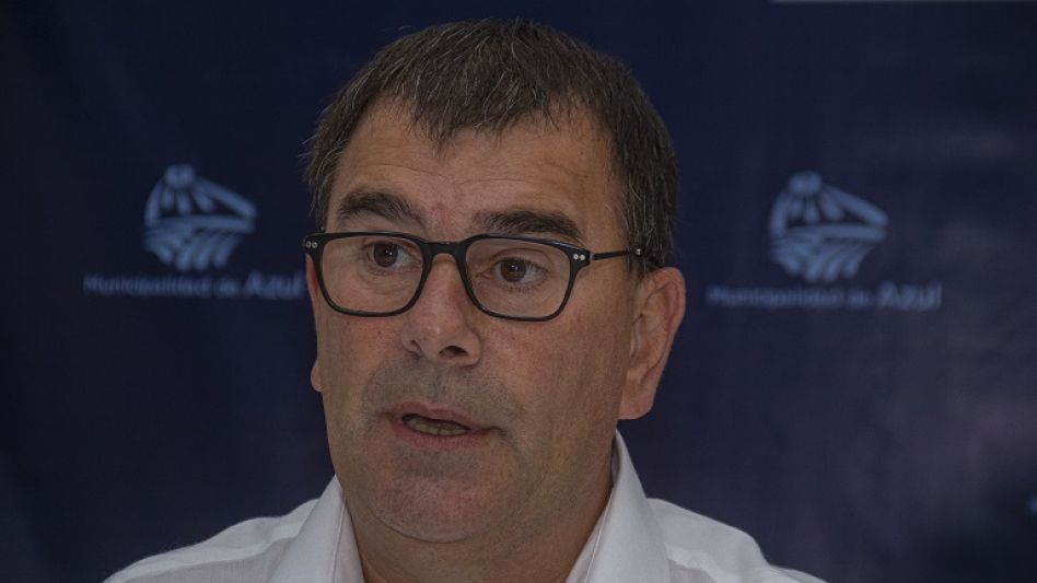 Ahora hay que mirar para adelante porque tenemos muchos desafíos para afrontar juntos en beneficio de todos los azuleños, manifestó el intendente Hernán Bertellys. ARCHIVO/PRENSA MUNICIPAL