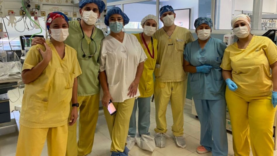 Por primera vez, intervinieron a un bebé con hidrocefalia en el hospital de Ezeiza