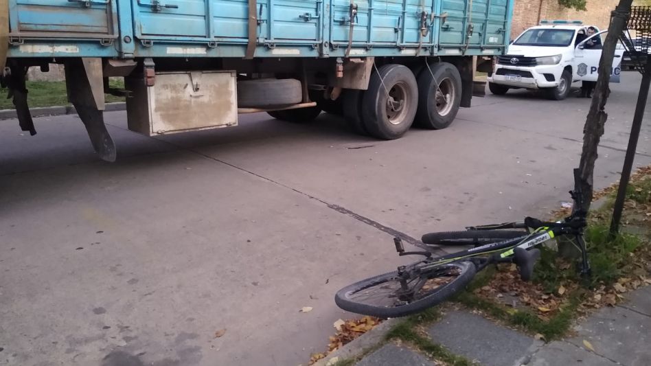 Una menor, lesionada en una de sus piernas
