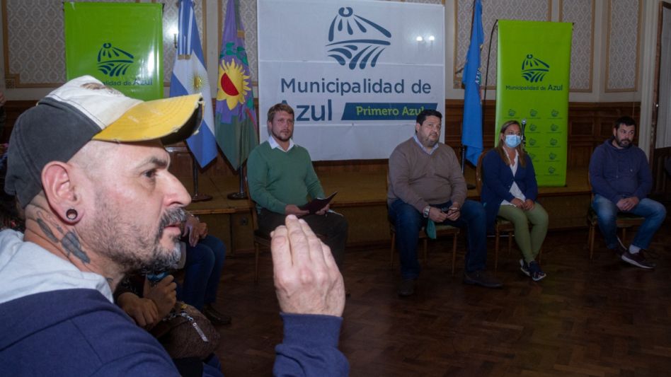 Pino Giménez planteó, entre otras cuestiones, qué los llevó a semejante situación límite. FOTOS NICOLÁS MURCIA
