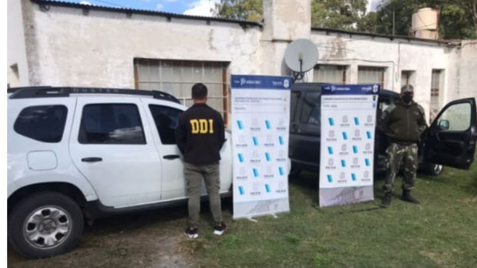 Recuperaron en jurisdicción de Azul un utilitario sustraído en Tandil: tres aprehendidos