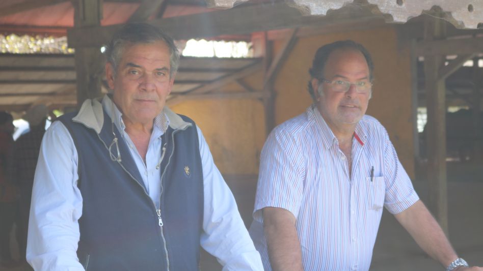 Luis y Juan Biaus, los nuevos socios de Néstor I. Goenaga y Cía., para operar en el Mercado de Cañuelas.