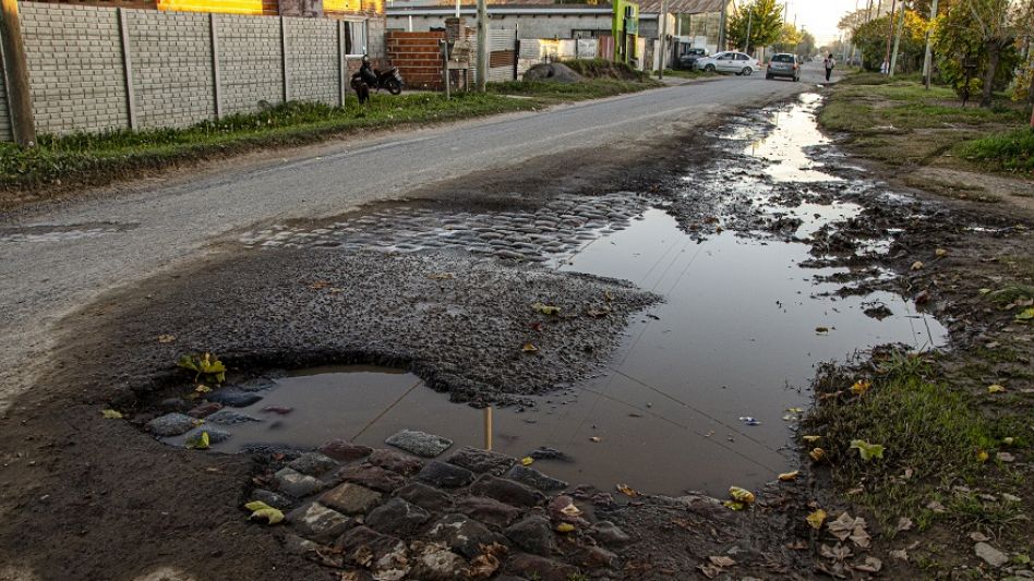 En la zona norte de esta ciudad las calles están notablemente deterioradas y los vecinos reclaman soluciones.