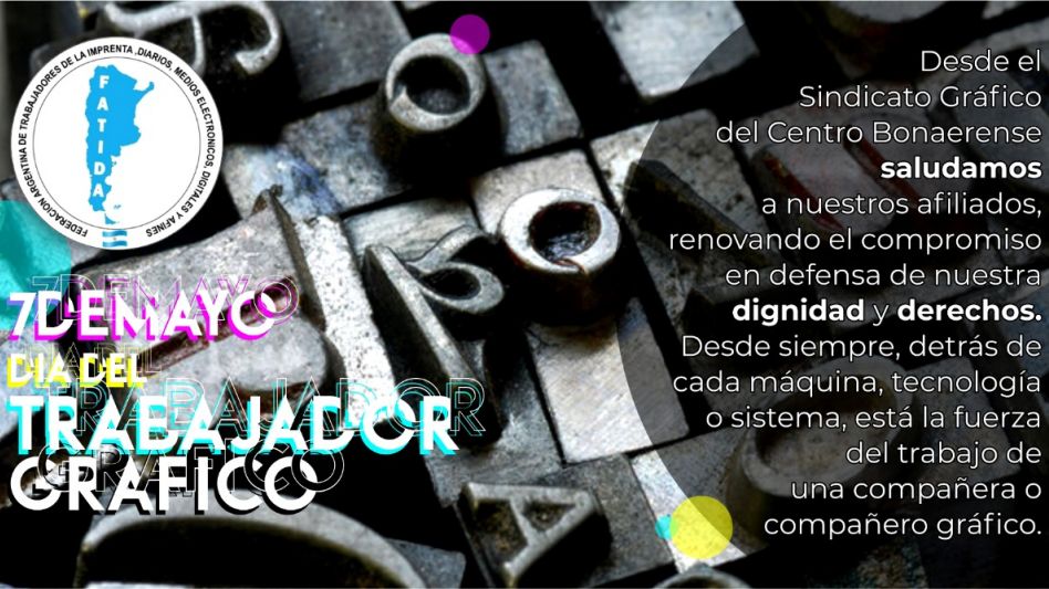  "Dia del Trabajador Gráfico"
