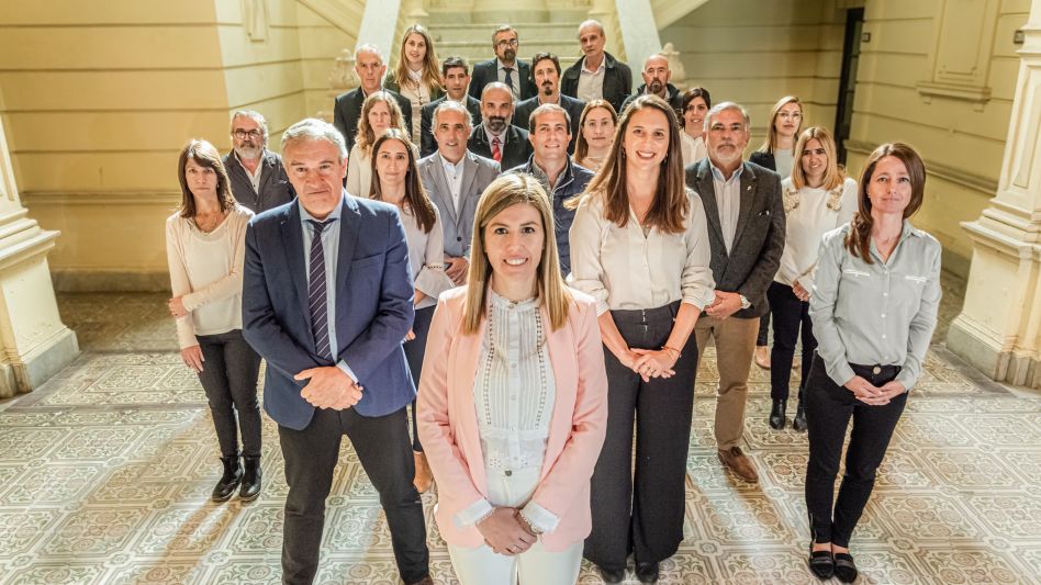 Alternancia se llama la lista que encabeza María Fernanda Giménez en la elección a desarrollarse este jueves en el Colegio de Abogados departamental. PRENSA ALTERNANCIA