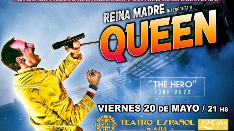 Si bien ha habido, en el Teatro Español, tributos a Queen de primera calidad, es imperdible es espectáculo del próximo viernes.