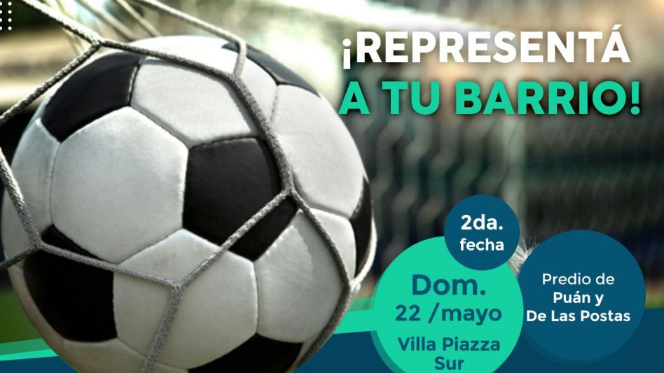 Segunda fecha de los Torneos Barriales