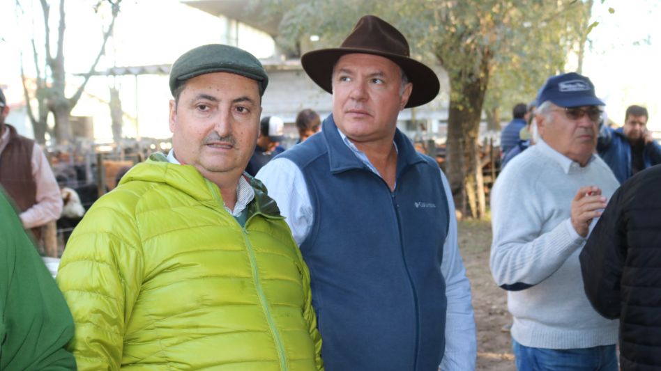 Marcos Matteucci y Javier Bardín en la reciente venta aniversario.