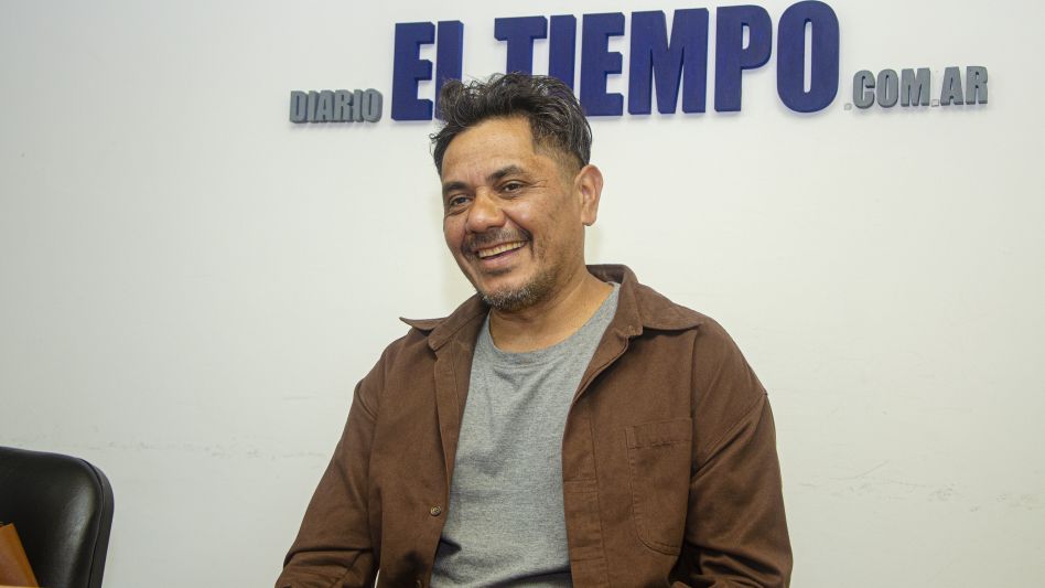 El artista, en diálogo con este diario se refirió a su proyecto en Europa.   NACHO CORREA  