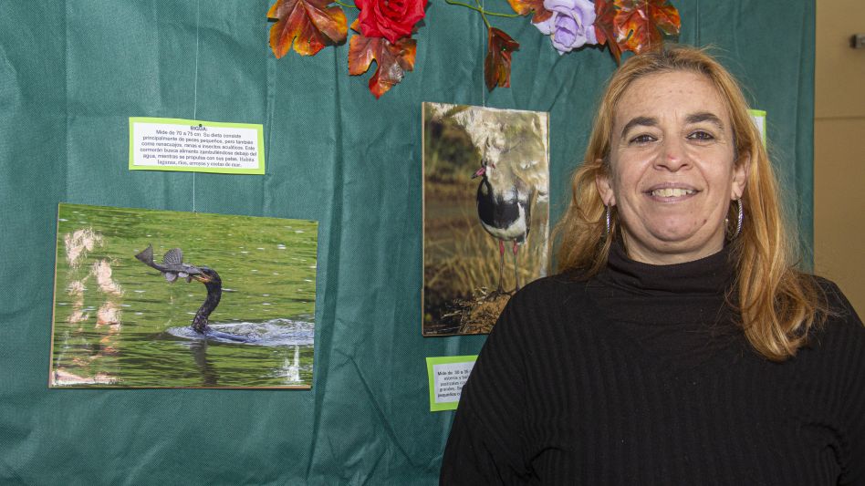 Lorena Giansanti Splendiani es la fotógrafa de ?Aves de Azul?.       NICOLÁS MURCIA 