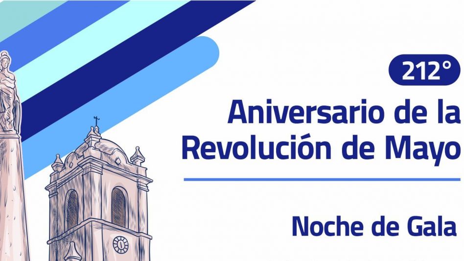 Actividades por el 212° aniversario de la Revolución de Mayo