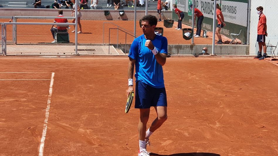 El azuleño Federico Delbonis quiere hacer historia en París. 