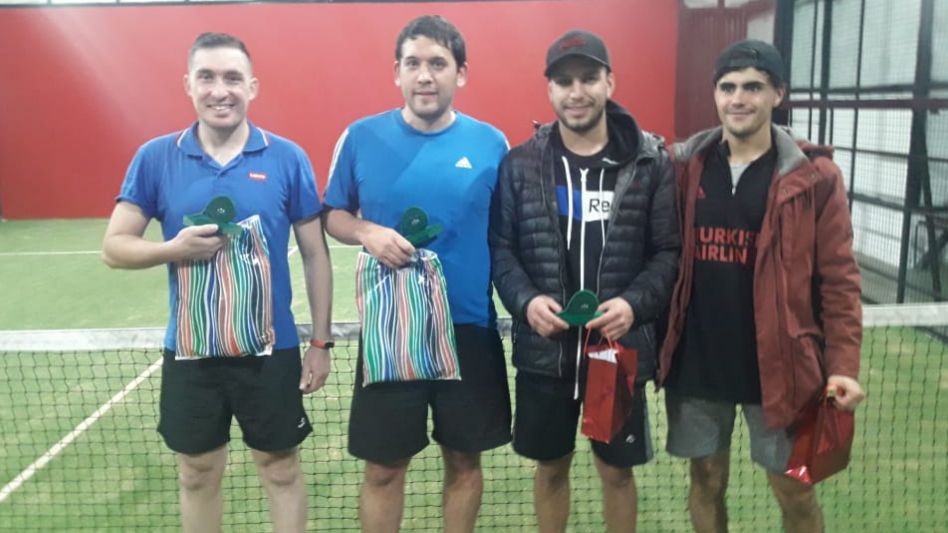 Guillermo Lurbe, Nahuel Rodríguez, Valentín Giaconia y Mateo Abot fueron los finalistas de 7° Libre. 