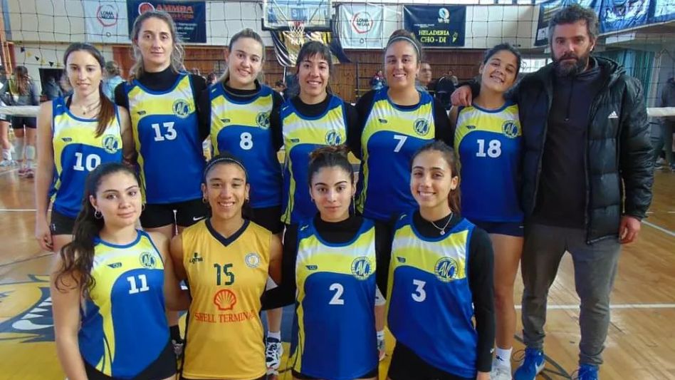 El equipo azuleño ocupó el cuarto lugar. GENTILEZA FACEBOOK OLAVARRÍA VOLEY 