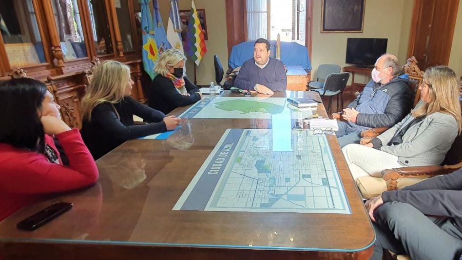 Desde la Comuna se brindará una ayuda económica a los hogares Buen Pastor y Sagrado Corazón. FOTO: PRENSA MUNICIPAL