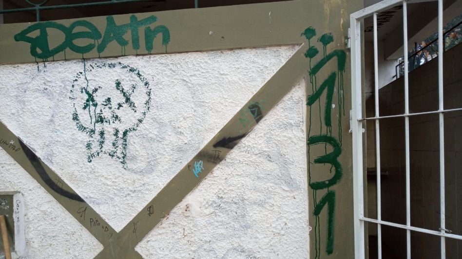 Hechos vandálicos en el Parque 