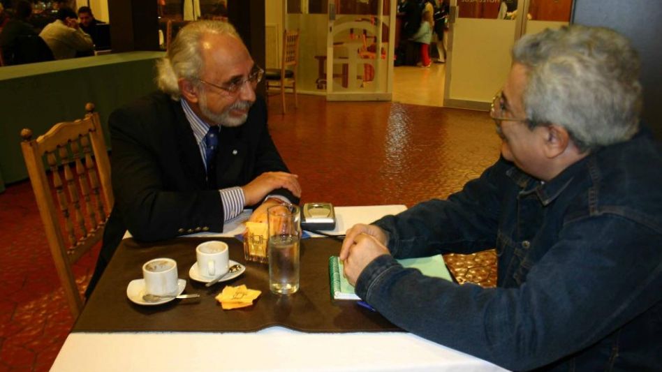 Otro de mis entrevistados fue el reconocido ensayista y poeta Santiago Kovadloff.