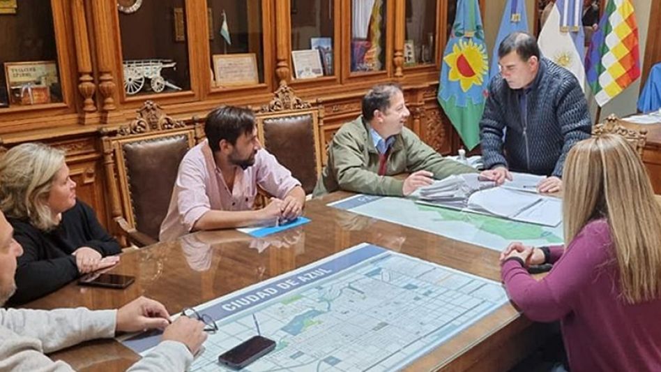 El intendente se reunió con concejales    