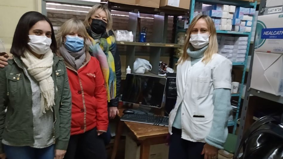 Otra donación para el Pintos