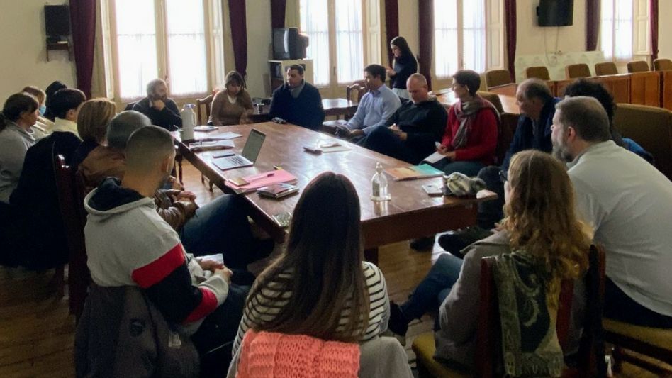 La segunda reunión de la mesa se realizó el martes pasado y de la misma participaron entre otros actores, efectivos de las fuerzas de seguridad. PRENSA/CONCEJO DELIBERANTE