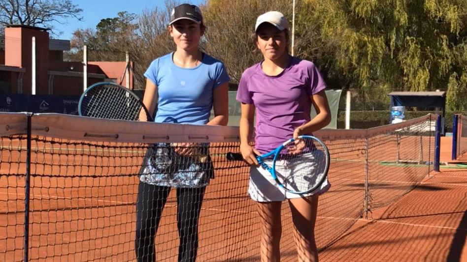 Zoe Lazar y Josefina Estevez, número 2 y 5, respectivamente del ranking.