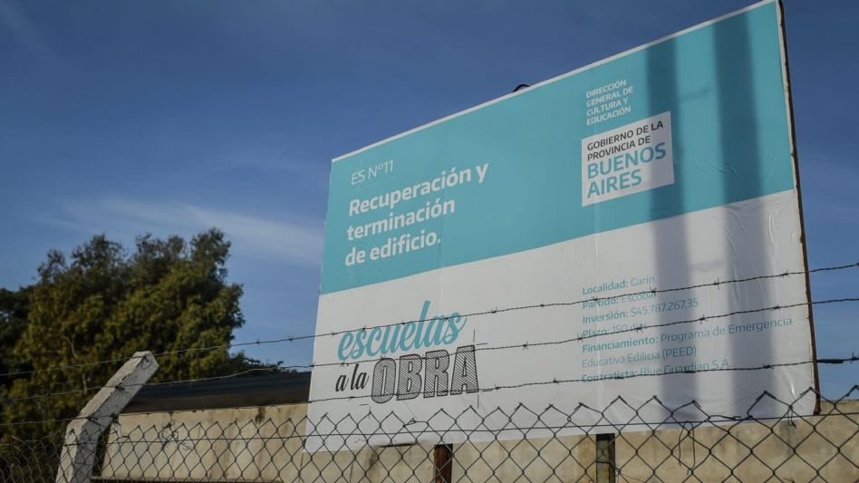 La Provincia salió a las redes para mostrar los logros del plan "Escuelas a la obra"