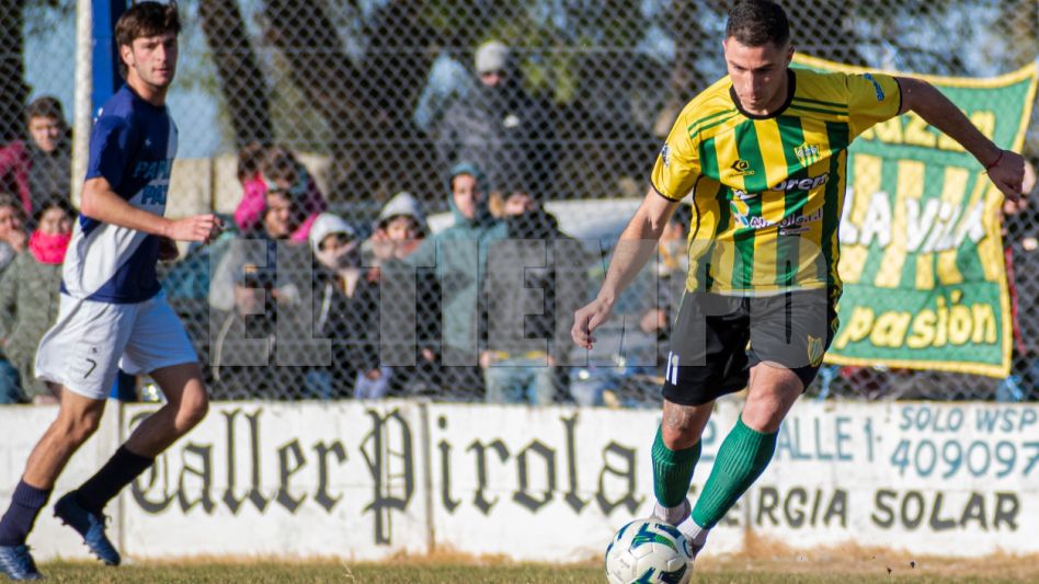 Piazza le ganó, como visitante, a Cemento por 3 a 0, en el encuentro de ida de los cuartos de final del Apertura de Primera División. NICOLÁS MURCIA