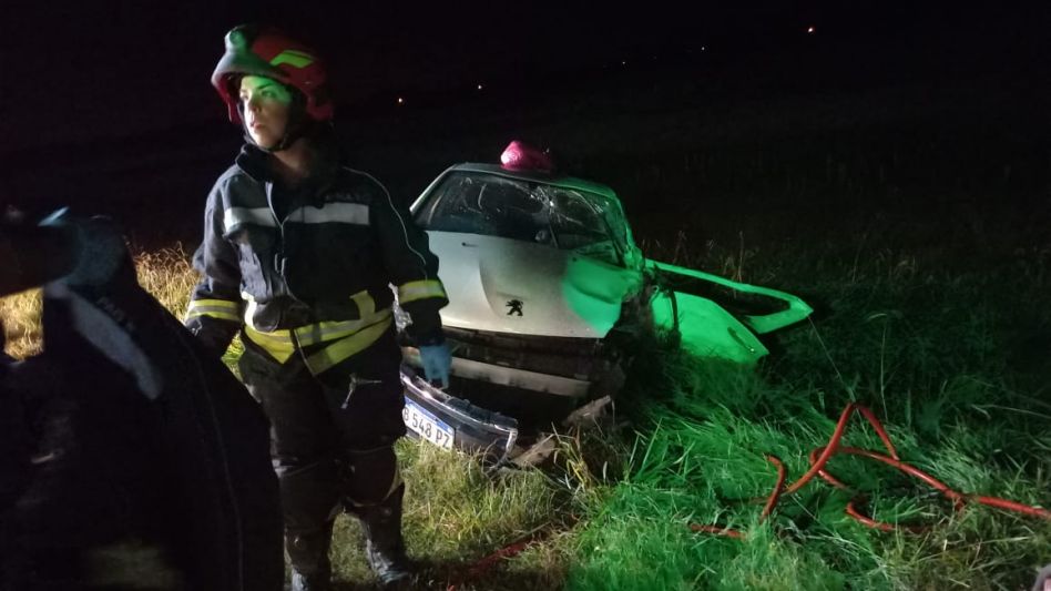 En la Ruta 3, en jurisdicción de Las Flores, había ocurrido este siniestro vial el pasado 27 de marzo. ARCHIVO/VIAL AZUL  