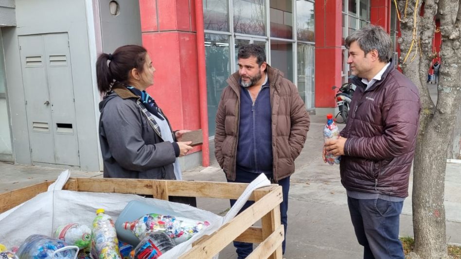 La Comuna informó ayer que la secretaria de Obras y Servicios Públicos Guillermina Bellocq, también está a cargo del área de Medio Ambiente.    PRENSA MUNICIPAL
