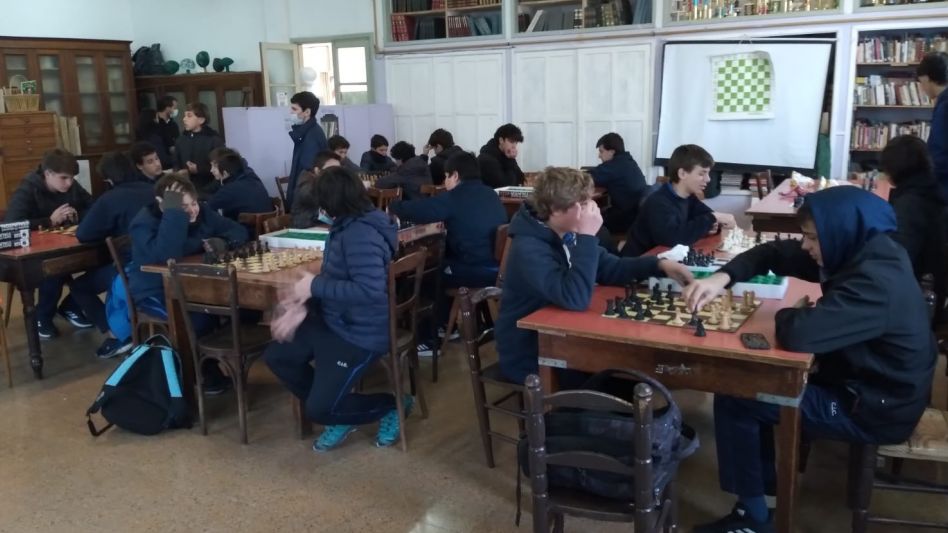Taller de ajedrez en el Colegio Inmaculada