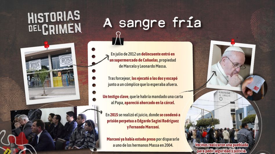 El crimen de los hermanos Massa: una pueblada y el pedido para que declare el Papa Francisco