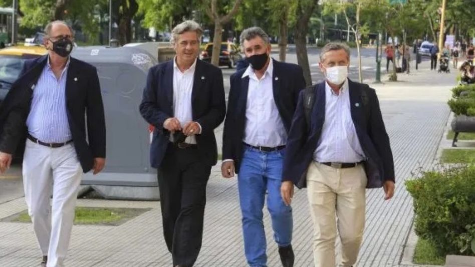 Los integrantes de la Mesa de Enlace   ÁMBITO