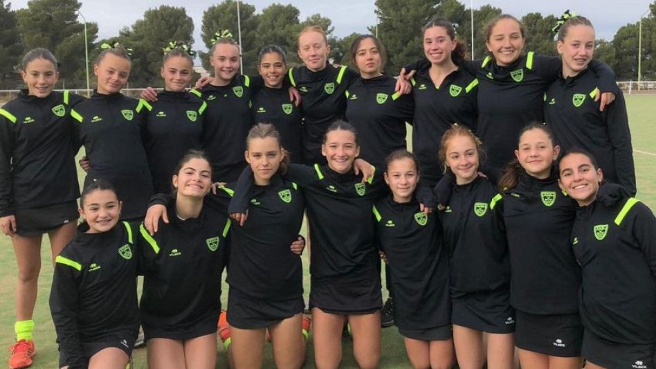 El equipo de la FTH en el Campeonato Regional de Selecciones Sub 14. Foto GENTILEZA LA VOZ DE TANDIL.