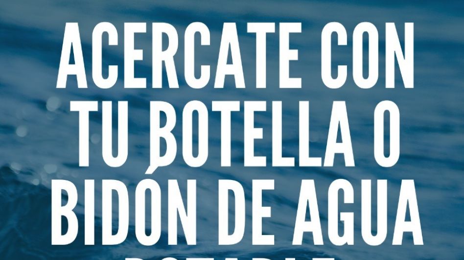 El afiche que comunica la campaña impulsada por vecinos de Villa Piazza Sur.