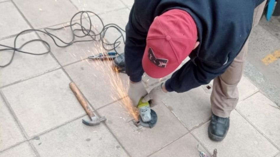 Se realizó una infracción a frentista.