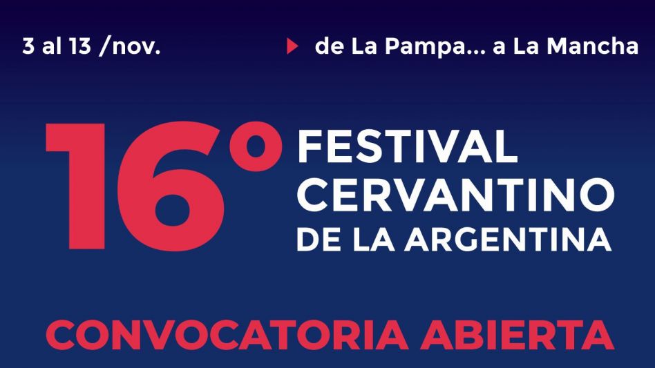 Últimos días de la convocatoria para el XVI Festival Cervantino 