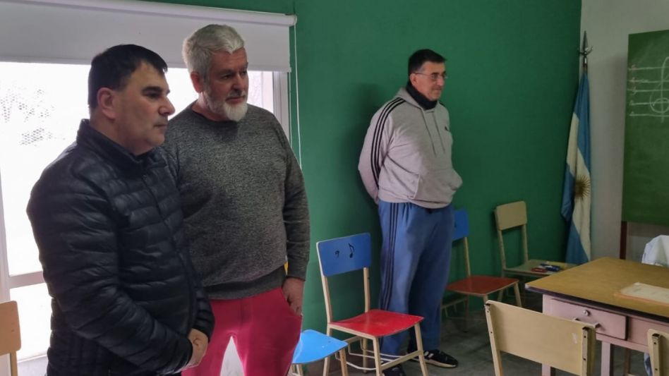 El intendente recorrió los trabajos realizados en la Escuela Municipal de Música