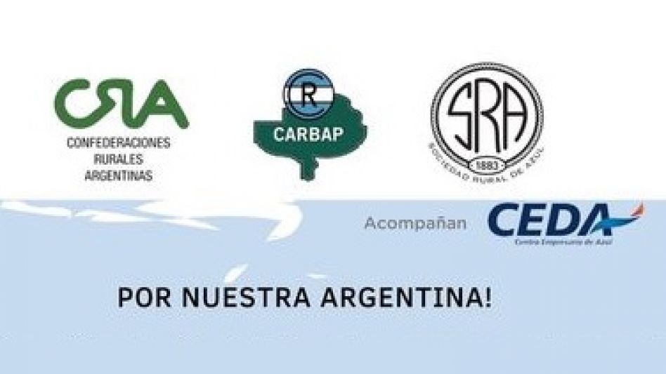  La Sociedad Rural de Azul convoca a movilizarse el miércoles 