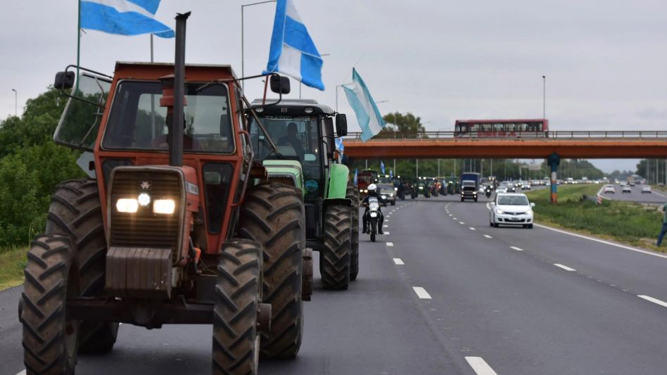Con protestas en varias ciudades bonaerenses, el campo realizará este miércoles un paro