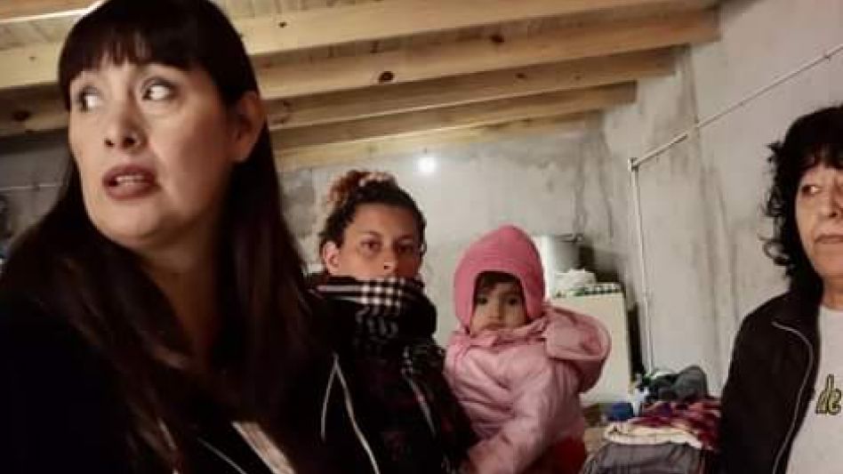 La Secretaría de Integración Socio Urbana, Fernanda Miño, también integrante del MTE en la última visita que hizo a esta ciudad meses atrás. GENTILEZA/MTE