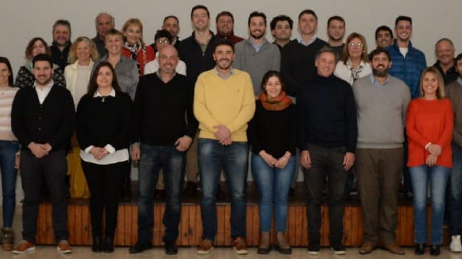El concejal Ramiro Ortiz participó de una reunión del PRO de la Séptima Sección Electoral que se desarrolló en Olavarría. 