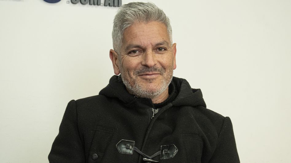 Pablo Vilela, en diálogo con EL TIEMPO, hizo referencia al show del sábado, entre otras cuestiones de la cultura en Azul.   NACHO CORREA    